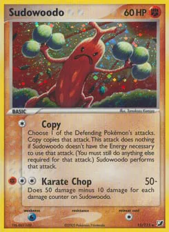 Sudowoodo 15/115 Unseen Forces