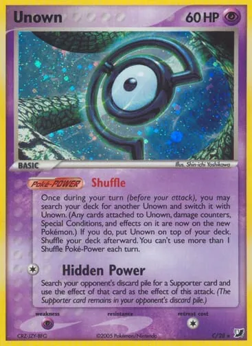 Unown C/28 Unseen Forces