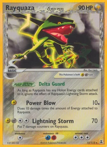 Rayquaza δ 13/113 Delta Species