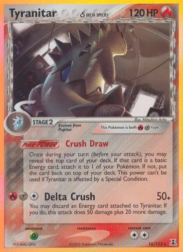 Tyranitar δ 16/113 Delta Species
