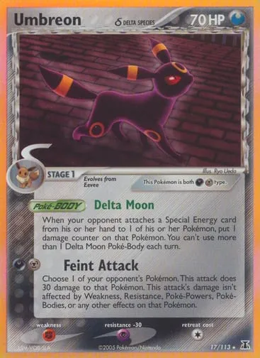 Umbreon δ 17/113 Delta Species
