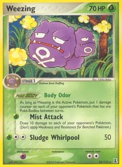Weezing 33/113 Delta Species