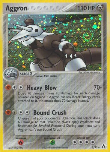 Aggron 2/92 Legend Maker