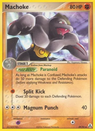 Machoke 39/92 Legend Maker