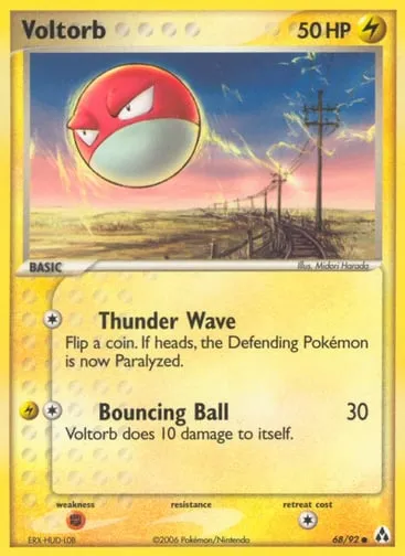 Voltorb 68/92 Legend Maker