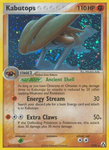 Kabutops 7/92 Legend Maker