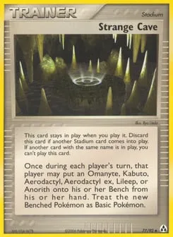 Strange Cave 77/92 Legend Maker