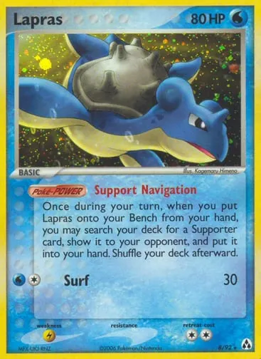 Lapras 8/92 Legend Maker