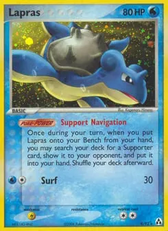 Lapras 8/92 Legend Maker