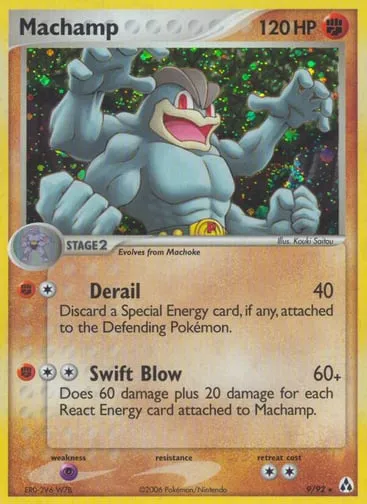 Machamp 9/92 Legend Maker