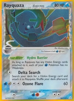Rayquaza δ 16/110 Holon Phantoms