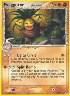 Exeggutor δ 41/110 Holon Phantoms