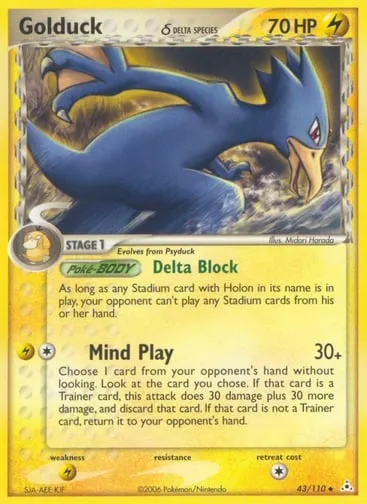 Golduck δ 43/110 Holon Phantoms