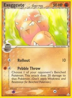 Exeggcute δ 65/110 Holon Phantoms