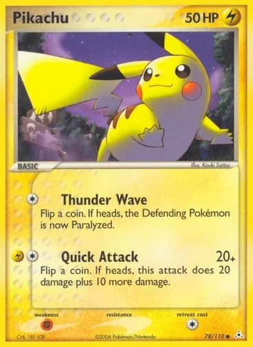Pikachu 78/110 Holon Phantoms
