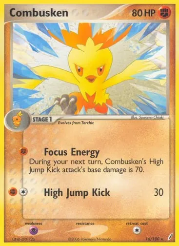 Combusken 16/100 Crystal Guardians