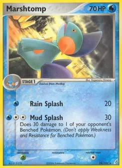 Marshtomp 24/100 Crystal Guardians