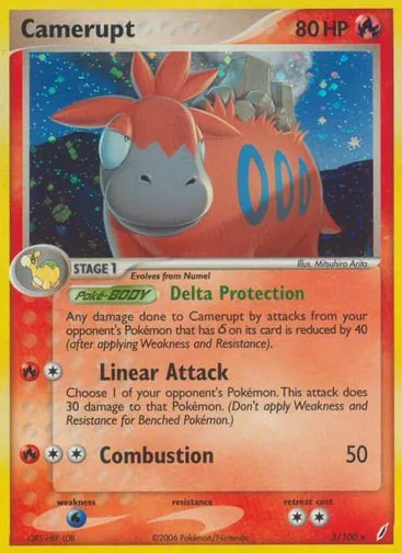 Camerupt 3/100 Crystal Guardians