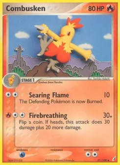 Combusken 31/100 Crystal Guardians