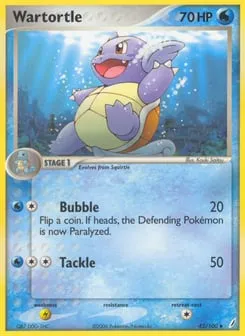 Wartortle 42/100 Crystal Guardians