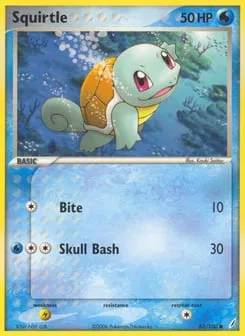 Squirtle 63/100 Crystal Guardians