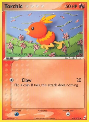 Torchic 65/100 Crystal Guardians