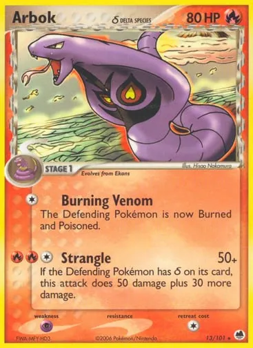 Arbok δ 13/101 Dragon Frontiers