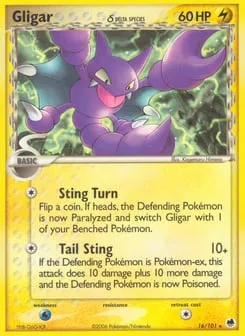 Gligar δ 16/101 Dragon Frontiers