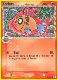 Feebas δ 49/101 Dragon Frontiers