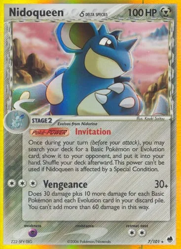 Nidoqueen δ 7/101 Dragon Frontiers