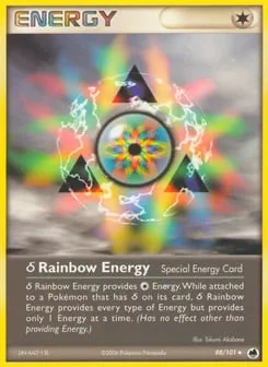 δ Rainbow Energy 88/101 Dragon Frontiers
