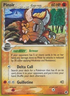 Pinsir δ 9/101 Dragon Frontiers