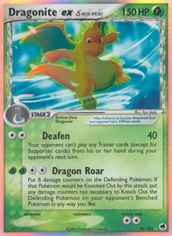 Dragonite ex δ 91/101 Dragon Frontiers