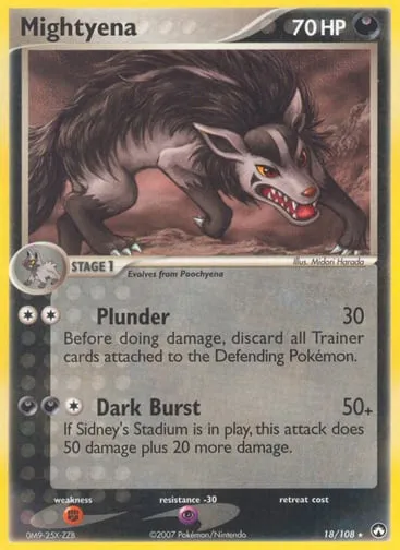 Mightyena 18/108 Power Keepers