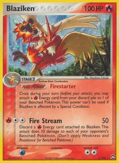 Blaziken 5/108 Power Keepers