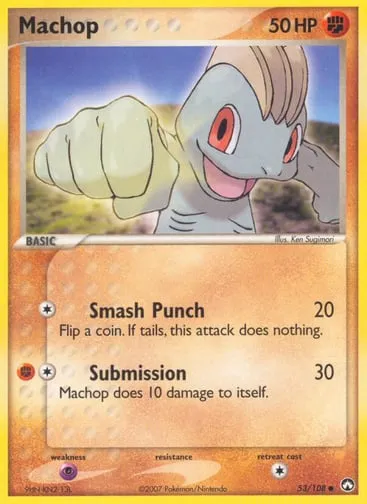 Machop 53/108 Power Keepers
