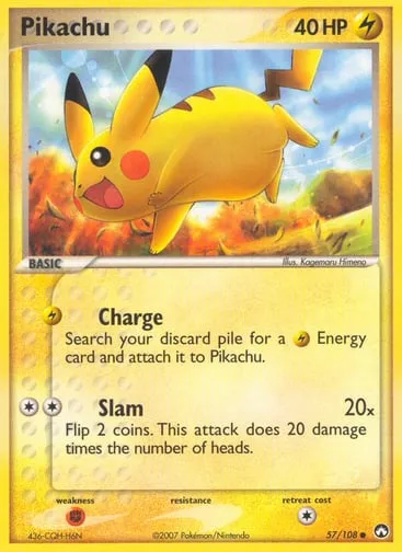 Pikachu 57/108 Power Keepers