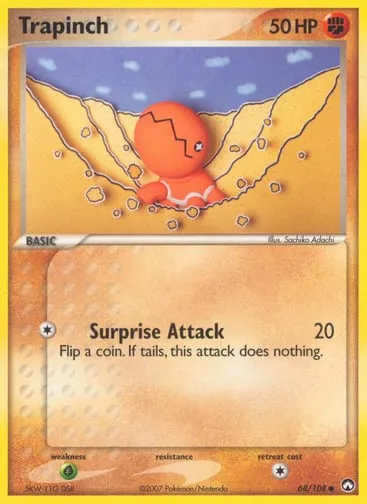 Trapinch 68/108 Power Keepers