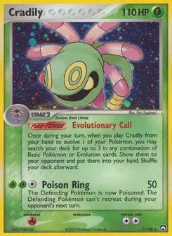 Cradily 7/108 Power Keepers
