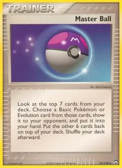 Master Ball 78/108 Power Keepers
