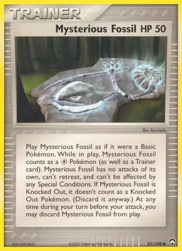 Mysterious Fossil 85/108 Power Keepers