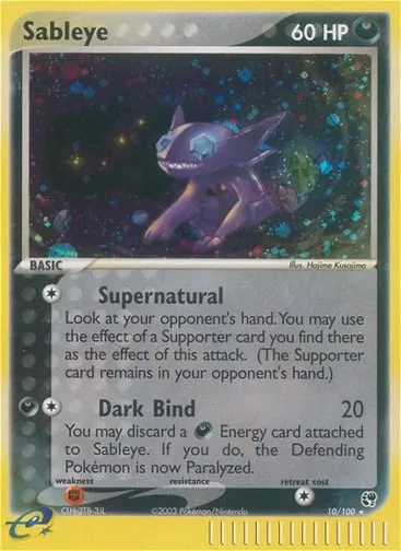 Sableye 10/100 Sandstorm