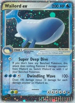 Wailord ex 100/100 Sandstorm