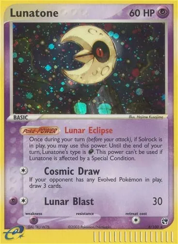 Lunatone 8/100 Sandstorm