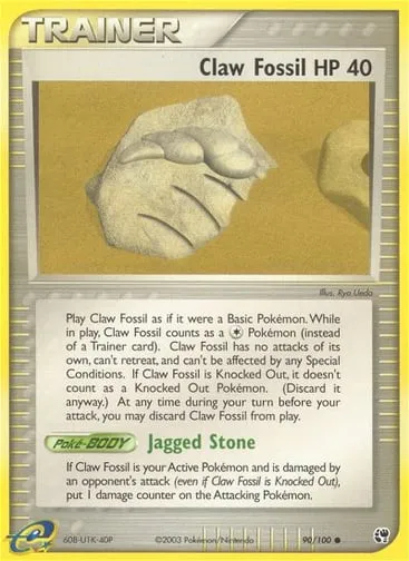 Claw Fossil 90/100 Sandstorm