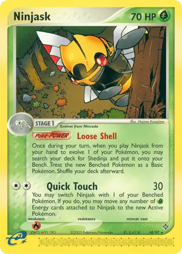 Ninjask 18/97 Dragon