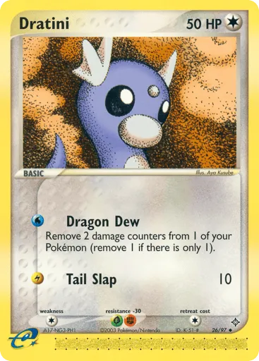 Dratini 26/97 Dragon