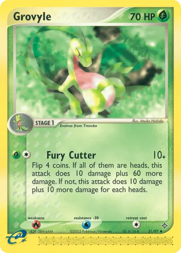 Grovyle 31/97 Dragon