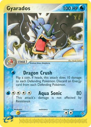 Gyarados 32/97 Dragon