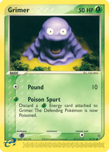 Grimer 57/97 Dragon